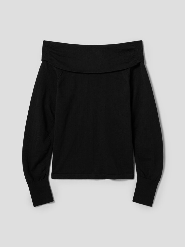 OFF SHOULDER PULLOVER