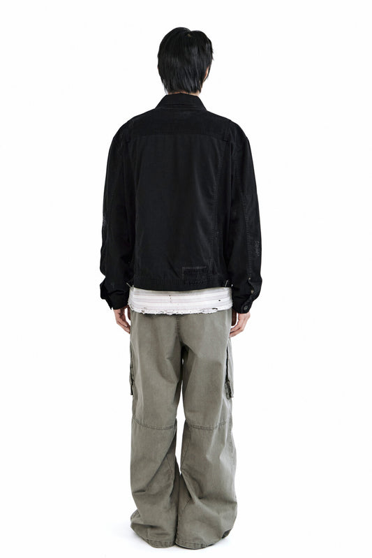 SASHIKO TRUCKER JACKET