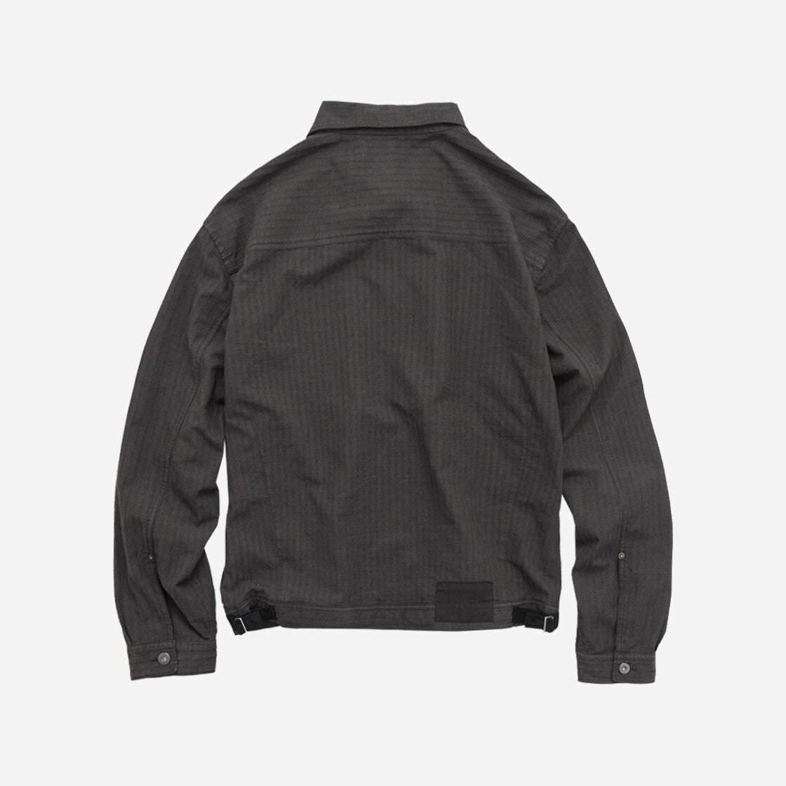 LIGHT TRUCKER JACKET STRIPED CHARCOAL