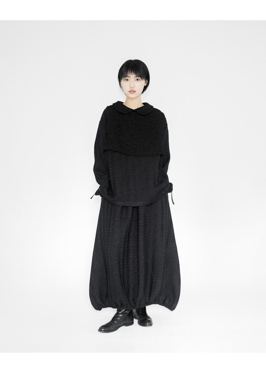KNITTED BANDING SKIRT