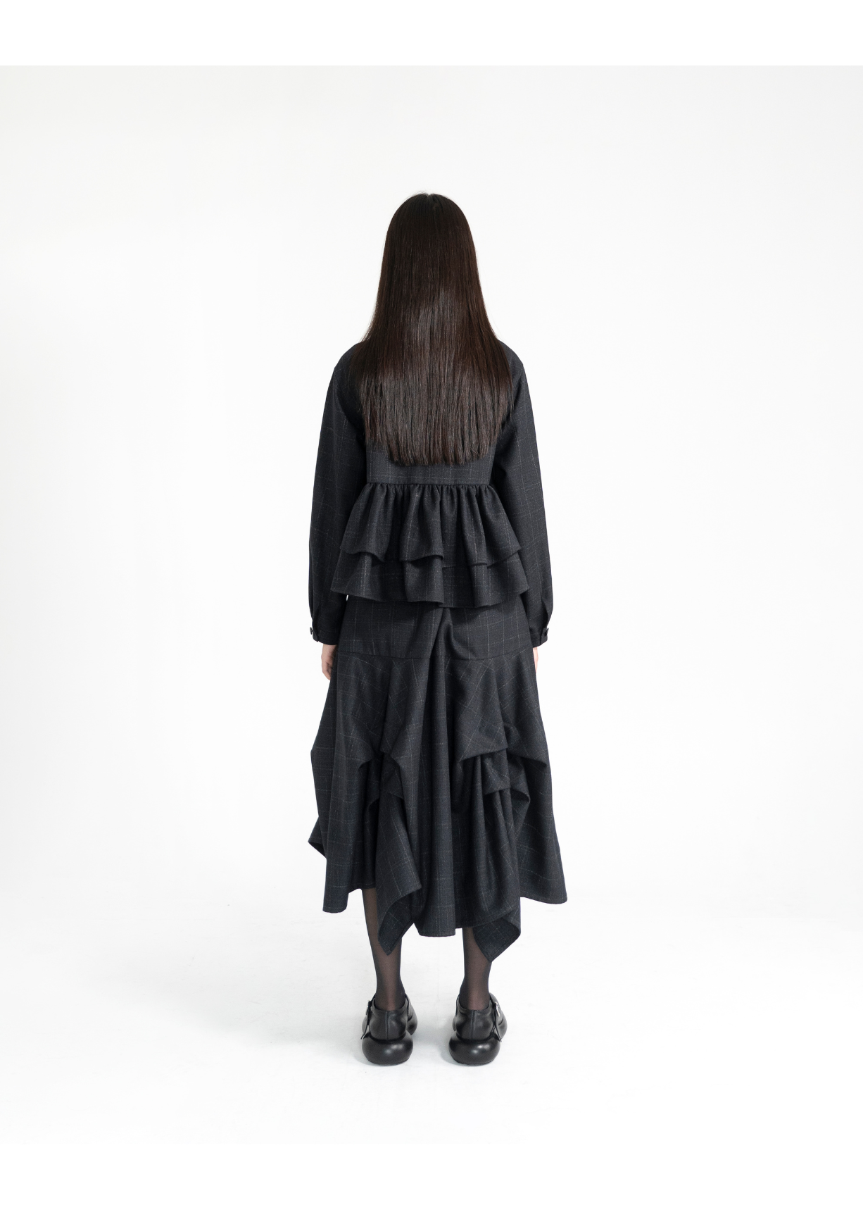 CHECK POCKET SKIRT