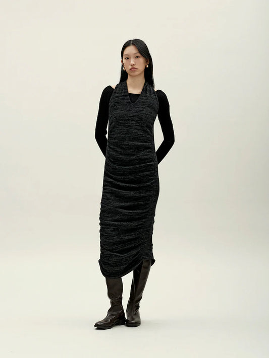 MULTIPLE KNIT DRESS