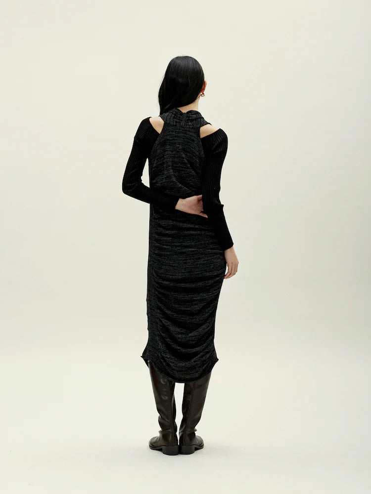 MULTIPLE KNIT DRESS