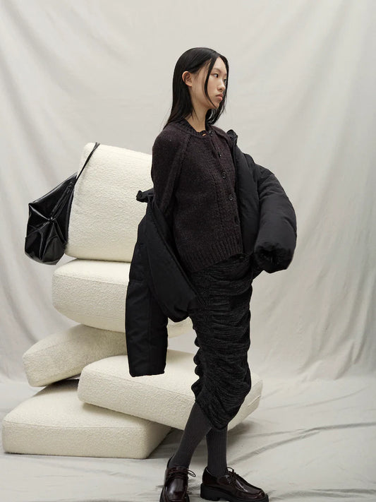 MULTIPLE KNIT DRESS