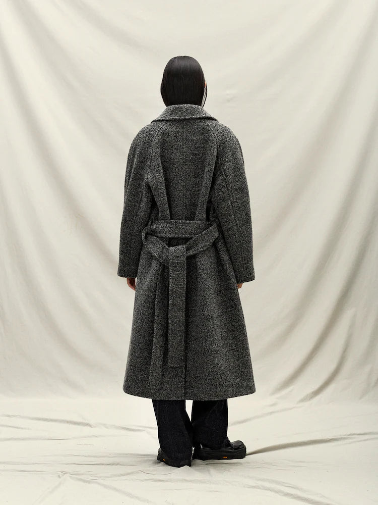 SHAWL COLLAR LONG COAT