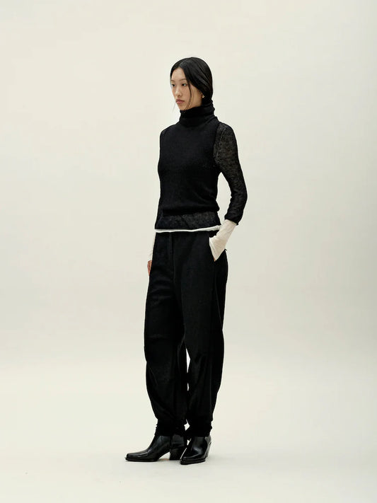 TWISTED BACK KNIT TANK