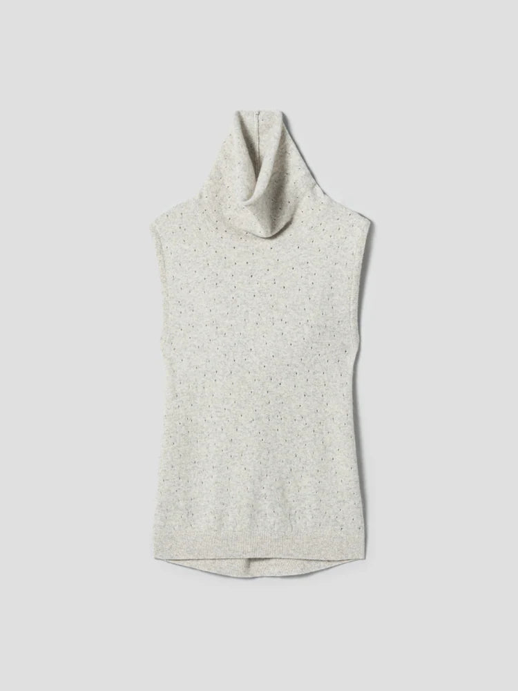 TWISTED BACK KNIT TANK