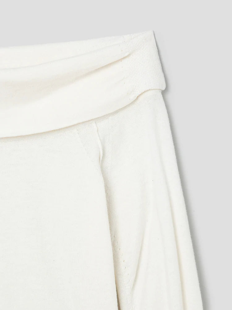 OFF SHOULDER PULLOVER