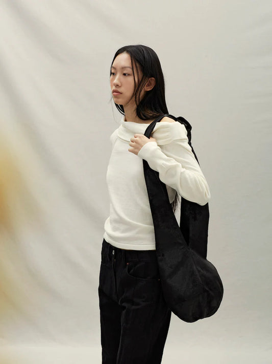 OFF SHOULDER PULLOVER