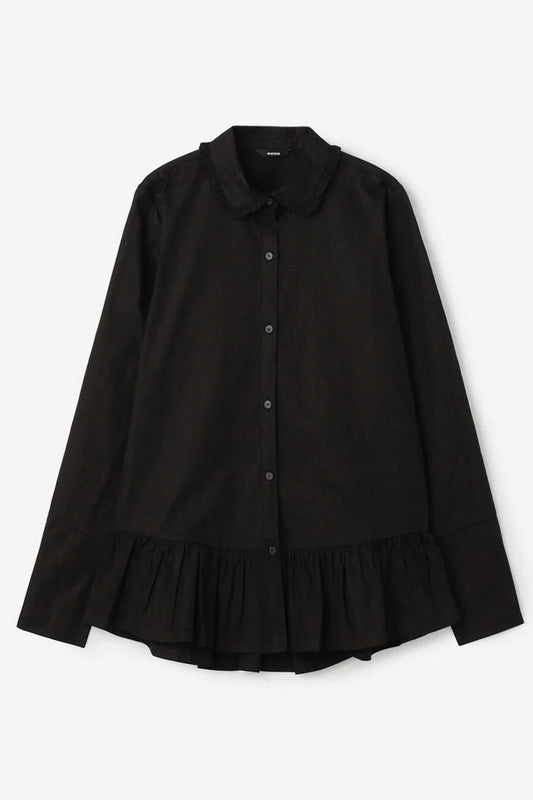 FRILL COLLAR SHIRT
