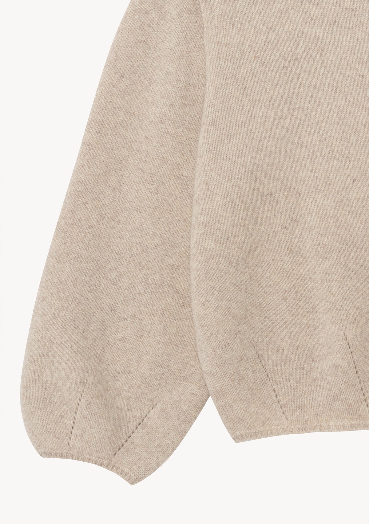 OBLIQUE NECK KNIT