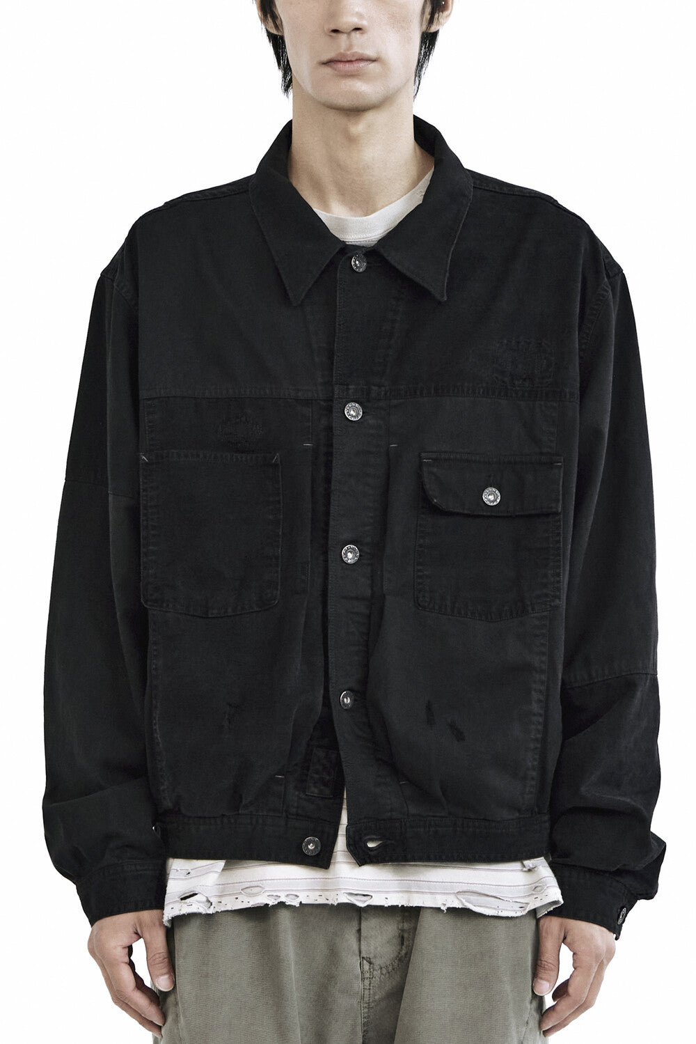 SASHIKO TRUCKER JACKET