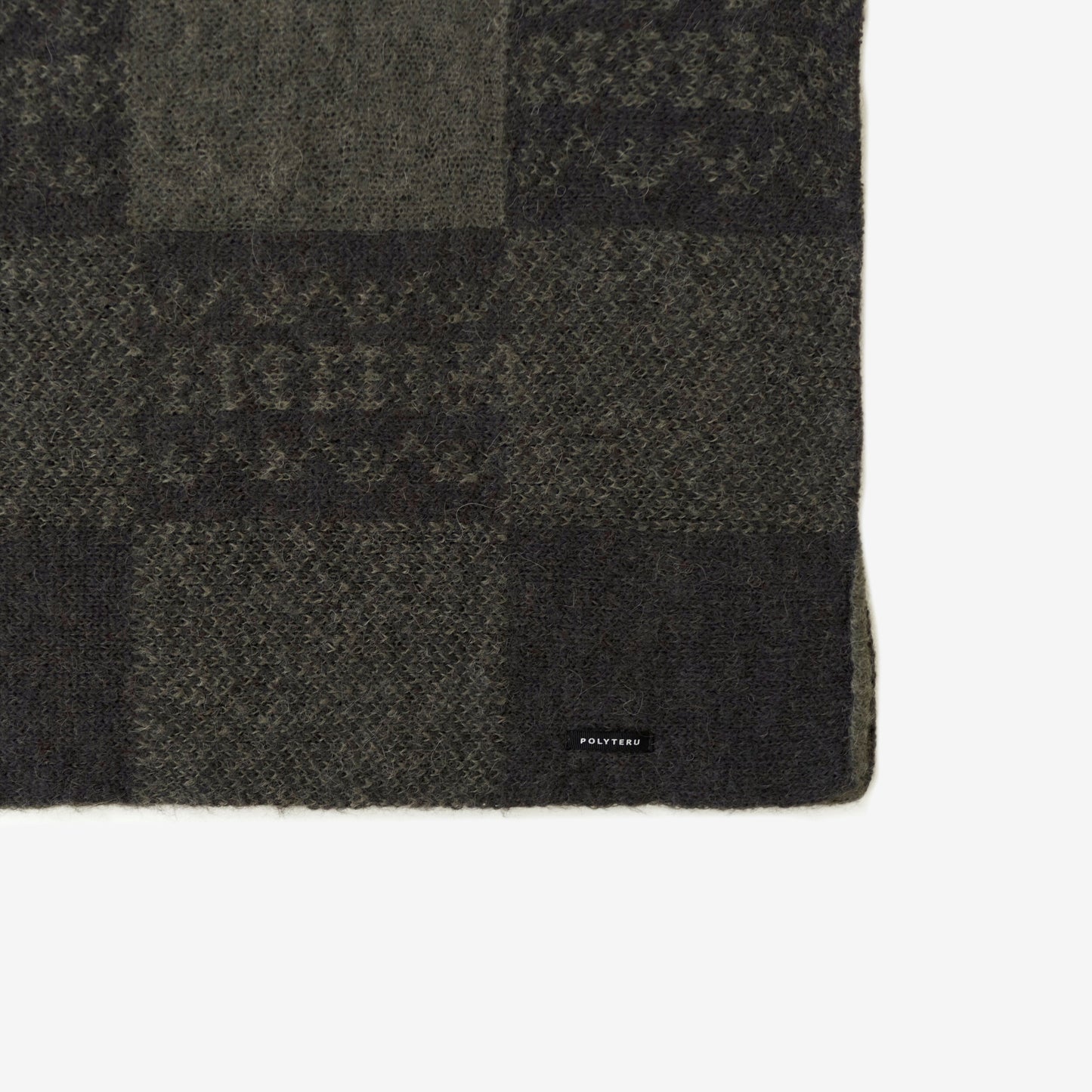 ETHNIC PATTERN MUFFLER CHECKBOARD