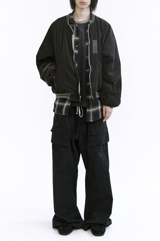 1011 REVERSIBLE FLORAL SOUVENIR BOMBER