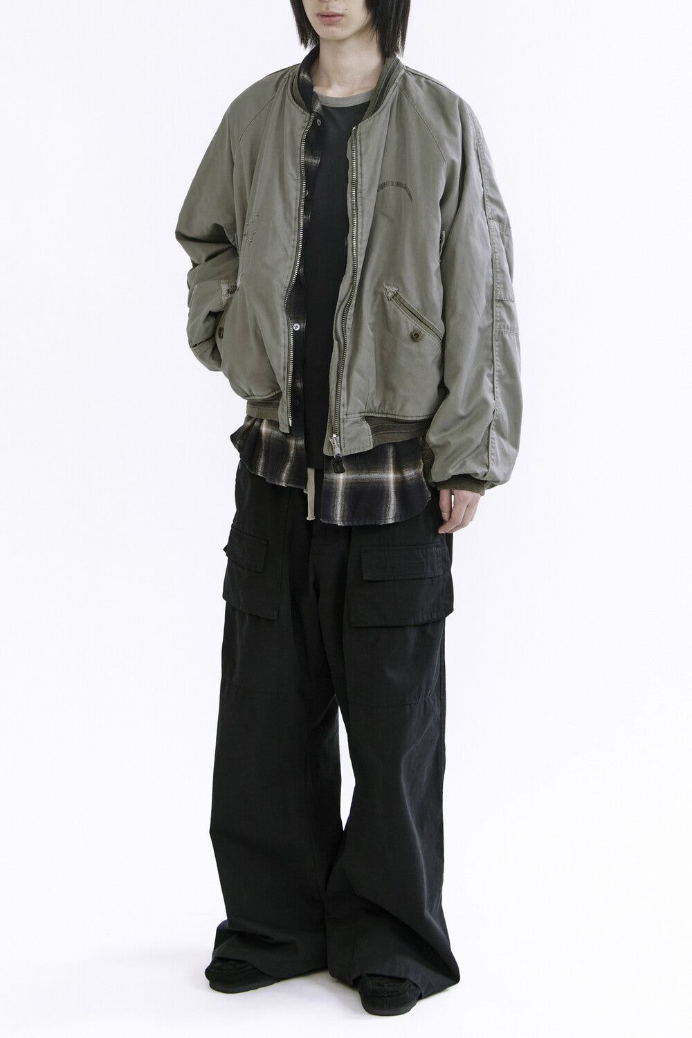 1011 REVERSIBLE FLORAL SOUVENIR BOMBER