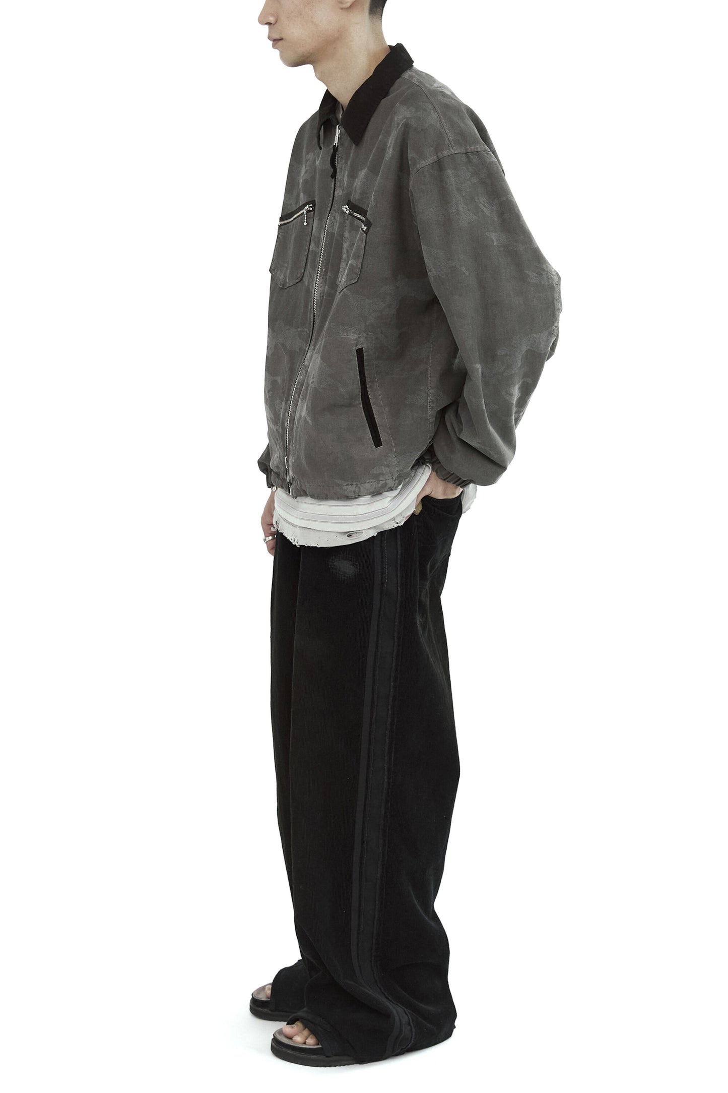 REVERSIBLE BLOUSON RAMIE & CAMOUFLAGE