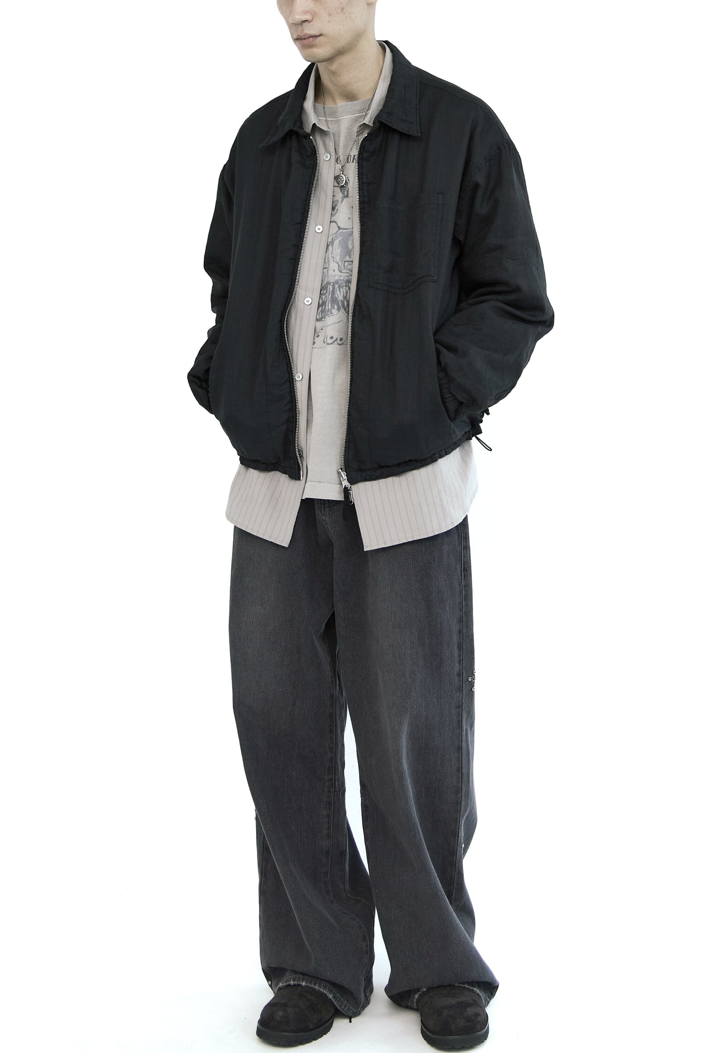 REVERSIBLE BLOUSON RAMIE & CAMOUFLAGE