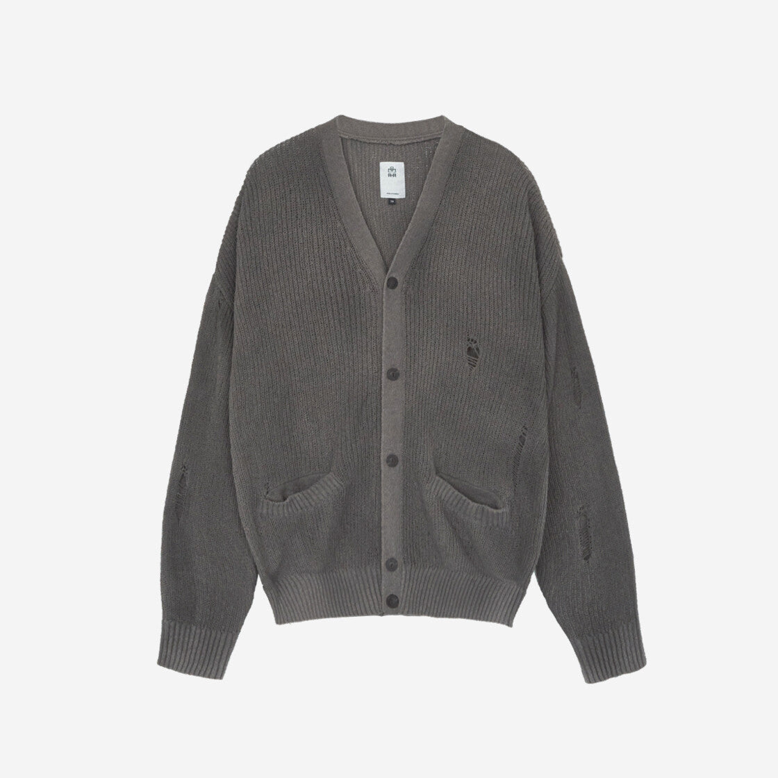 DAMAGED CARDIGAN
