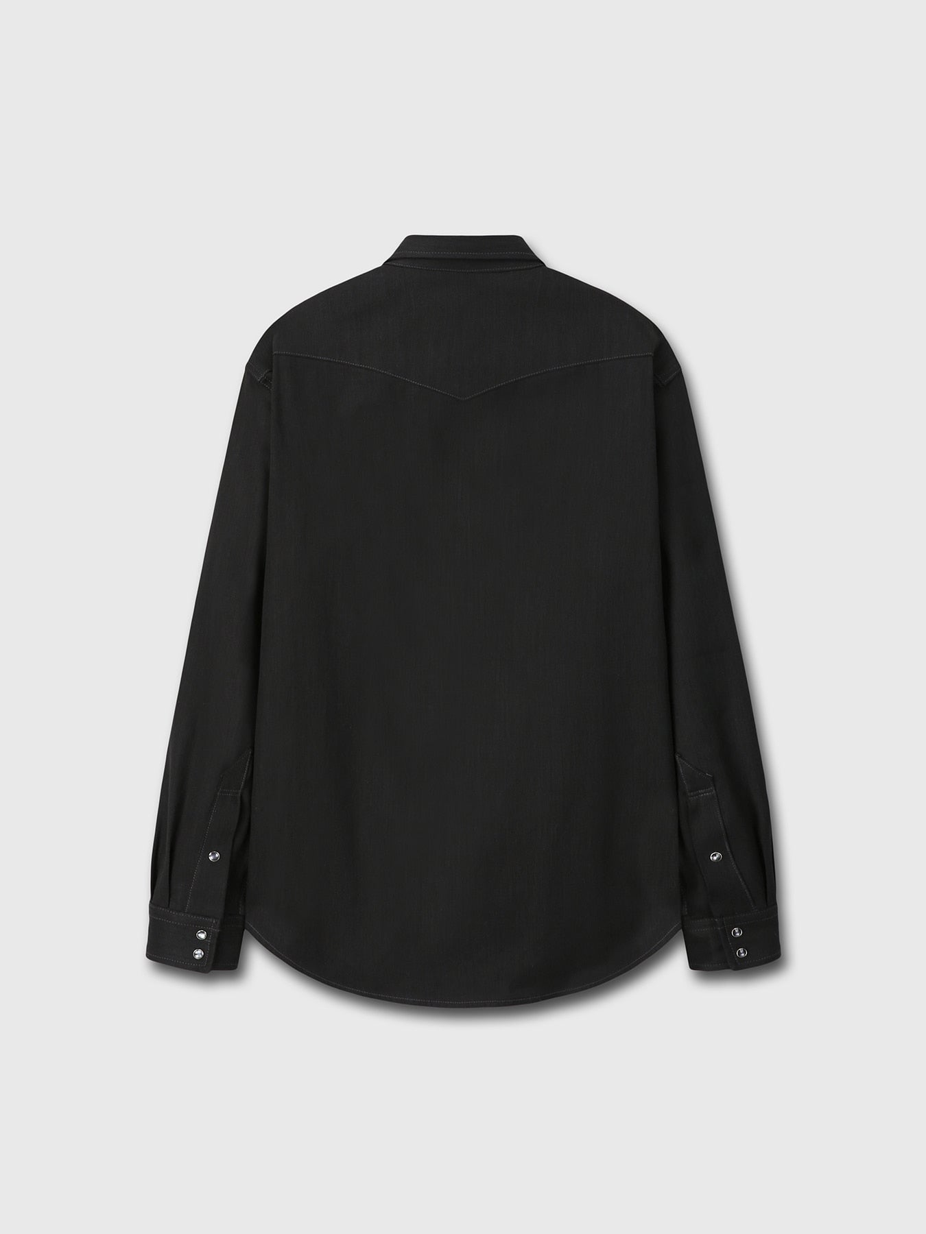 RAW DENIM WESTERN SHIRT