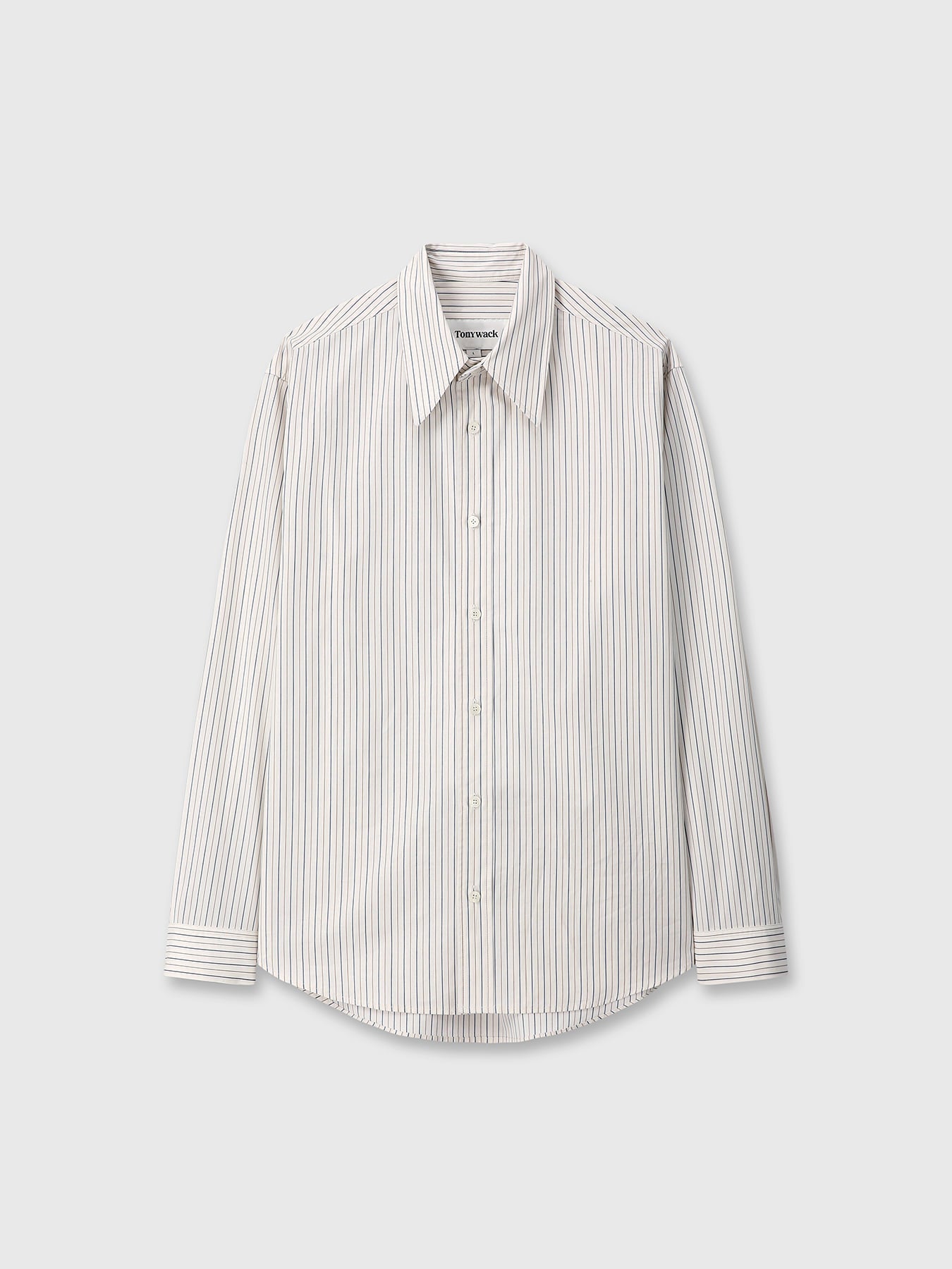 BRUSHED COTTON MULTI STRIPE SHIRT