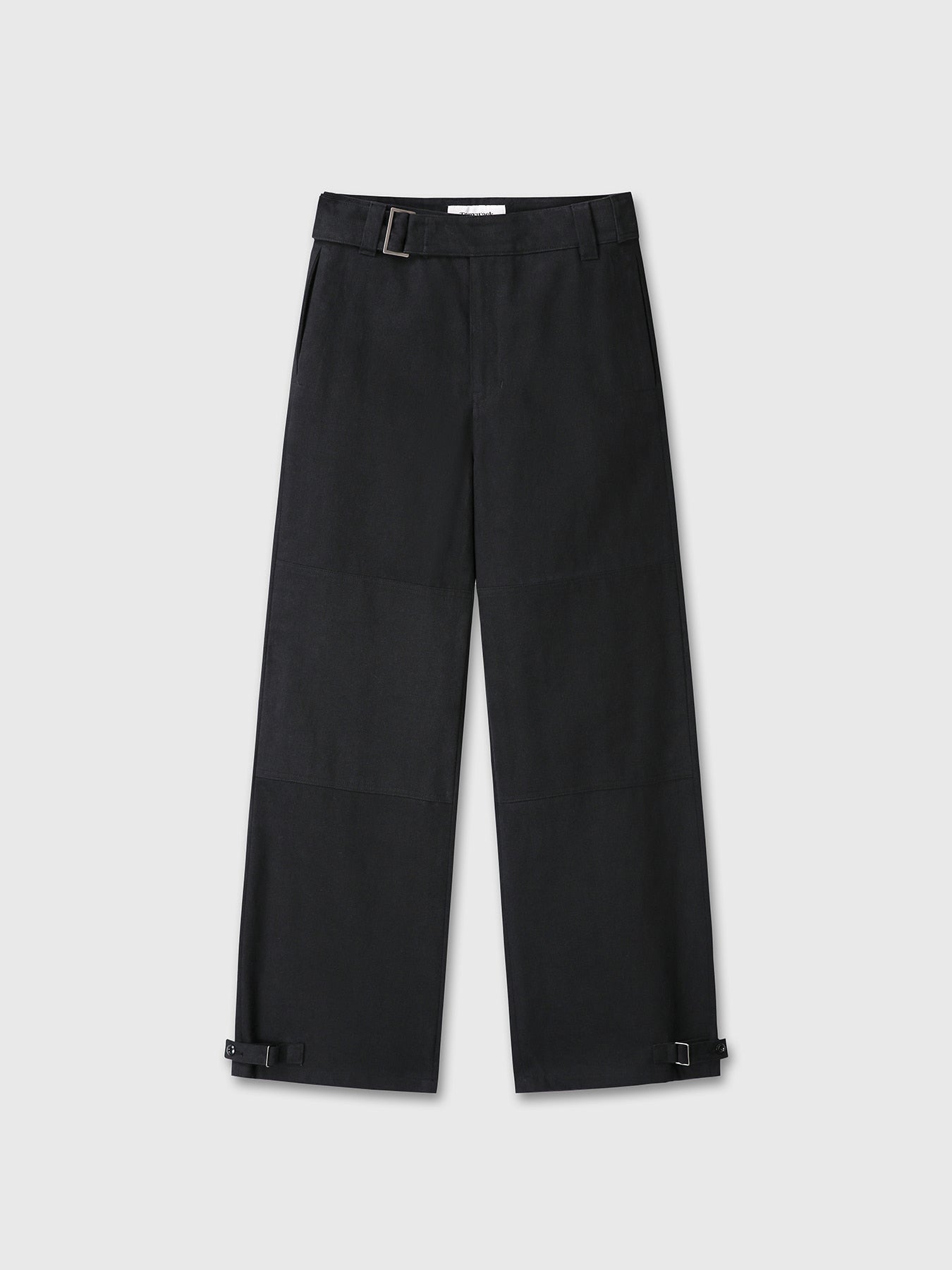 HEAVY TWILL COTTON BELTED MILITARY PANTS