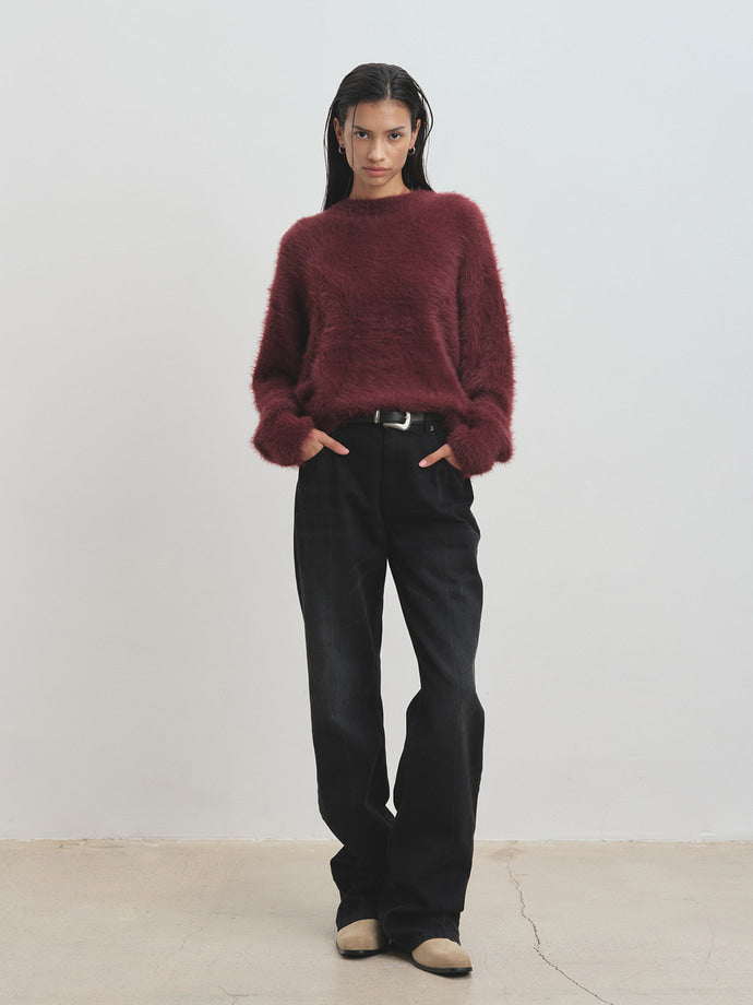 FLARED LEG DENIM JEANS