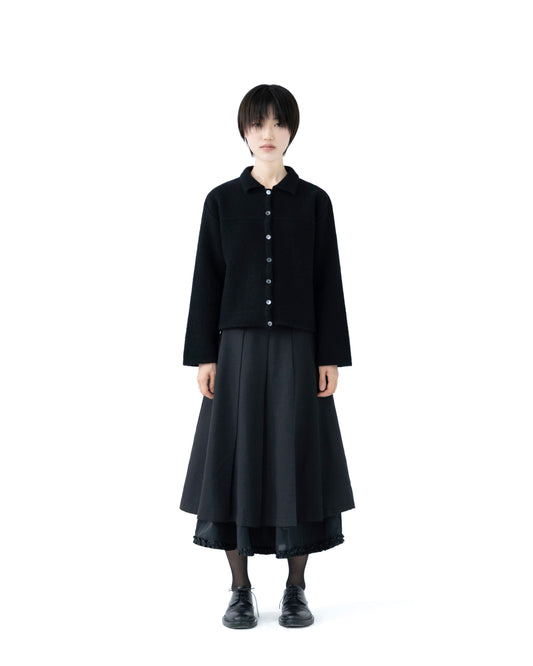 CLASSIC COLLAR KNIT CARDIGAN