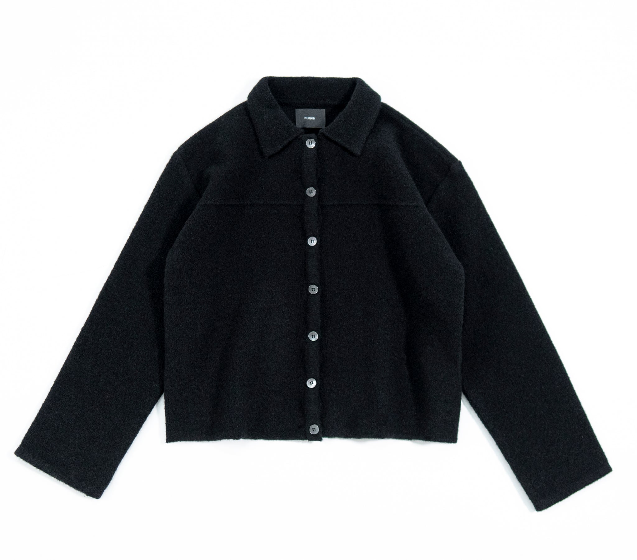 CLASSIC COLLAR KNIT CARDIGAN