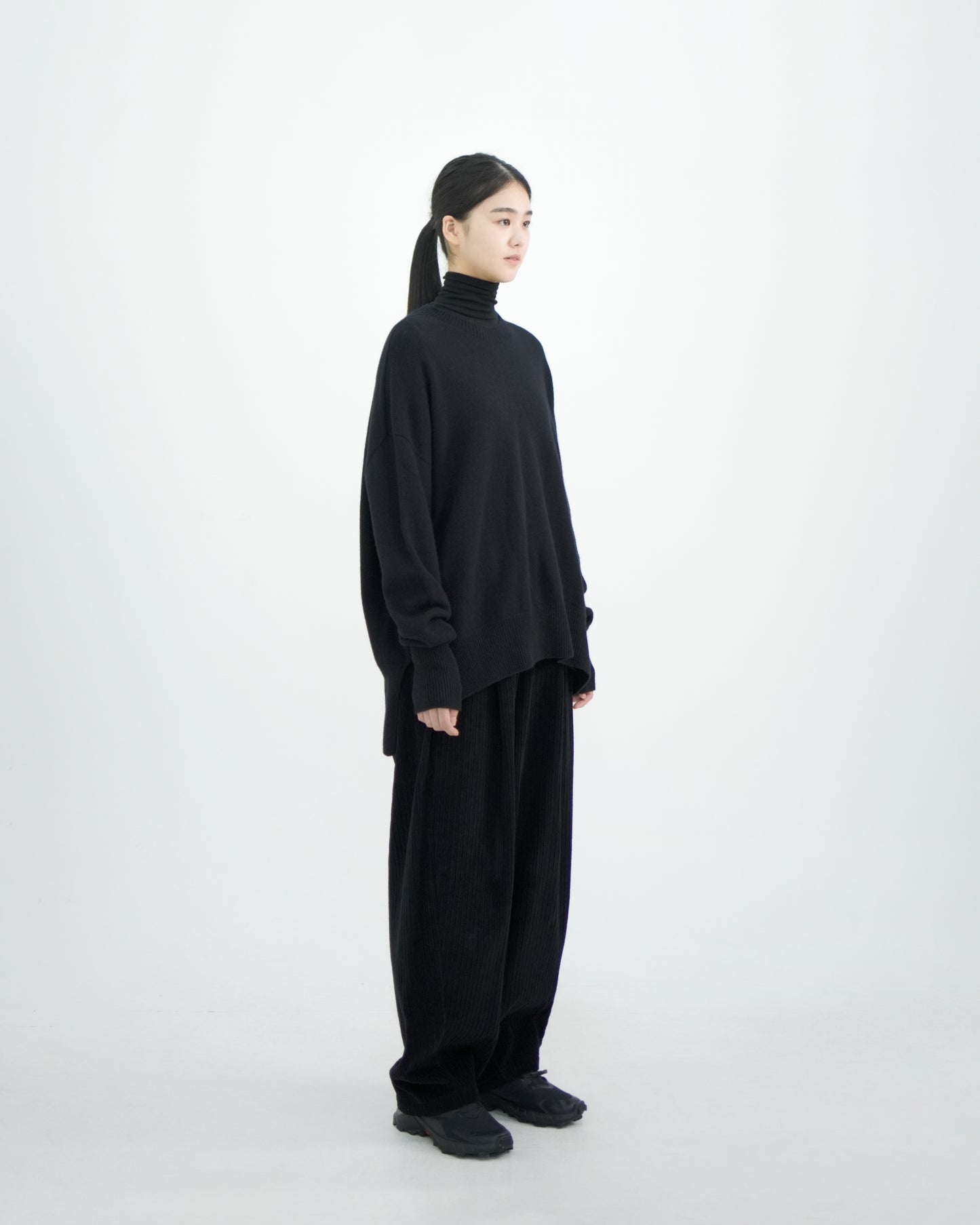 LOOSE FIT RIB KNIT