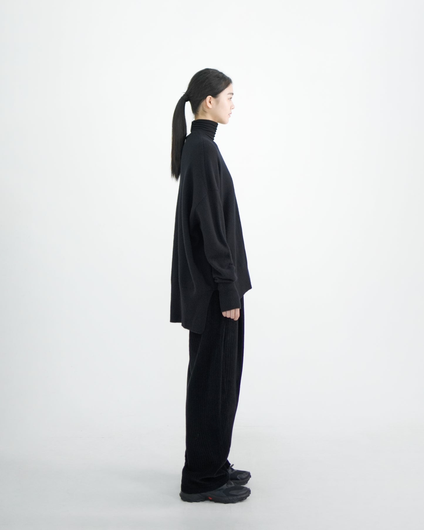LOOSE FIT RIB KNIT