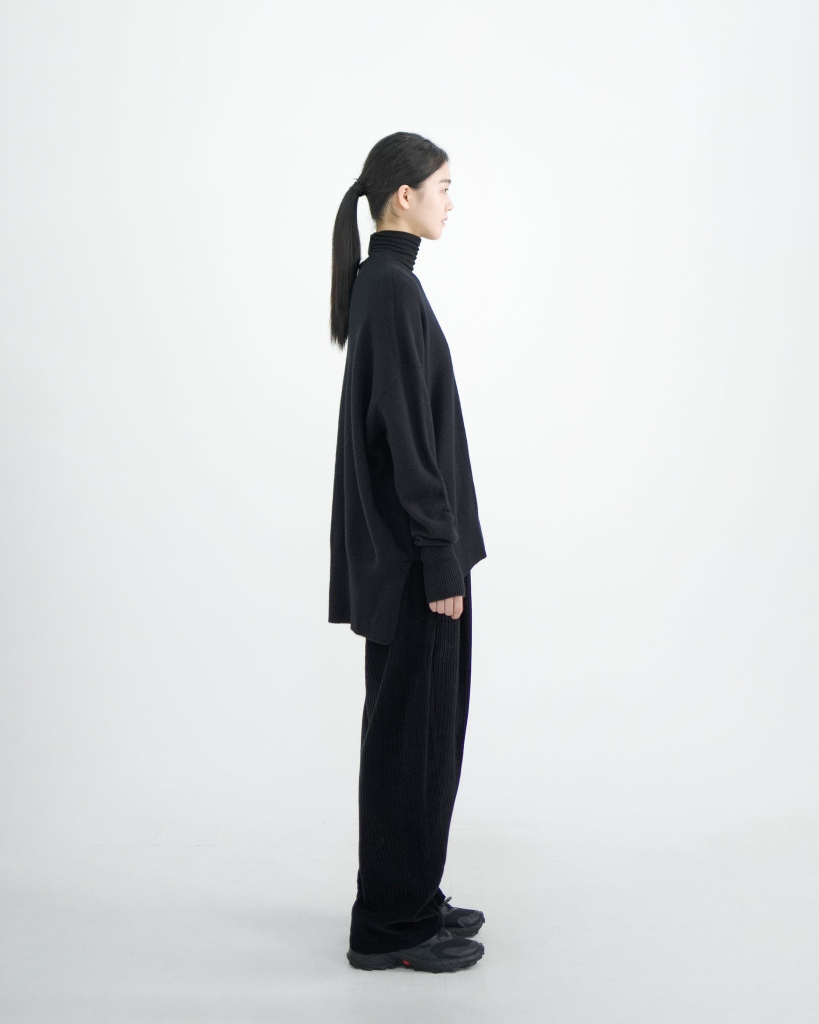 LOOSE FIT RIB KNIT