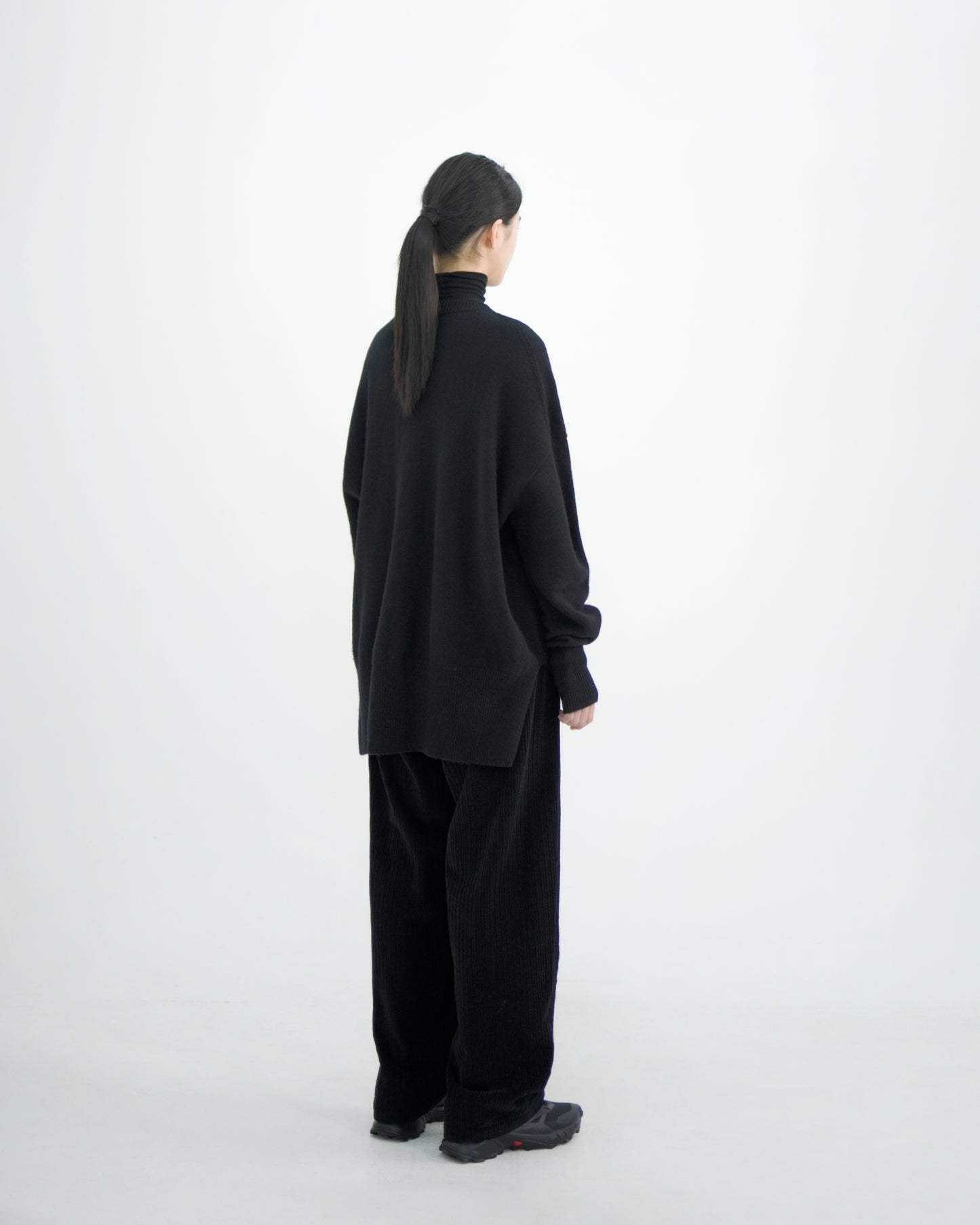LOOSE FIT RIB KNIT