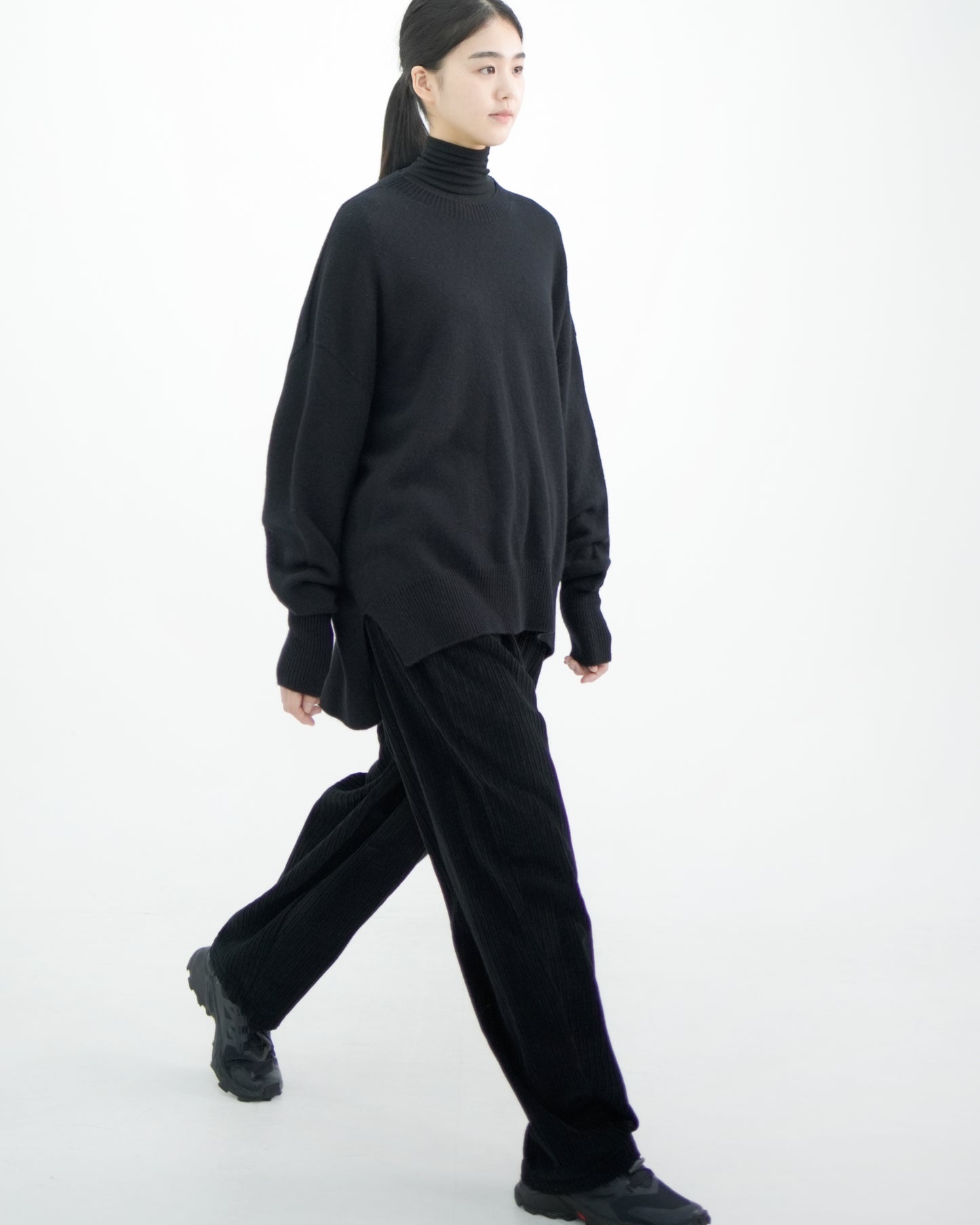 LOOSE FIT RIB KNIT