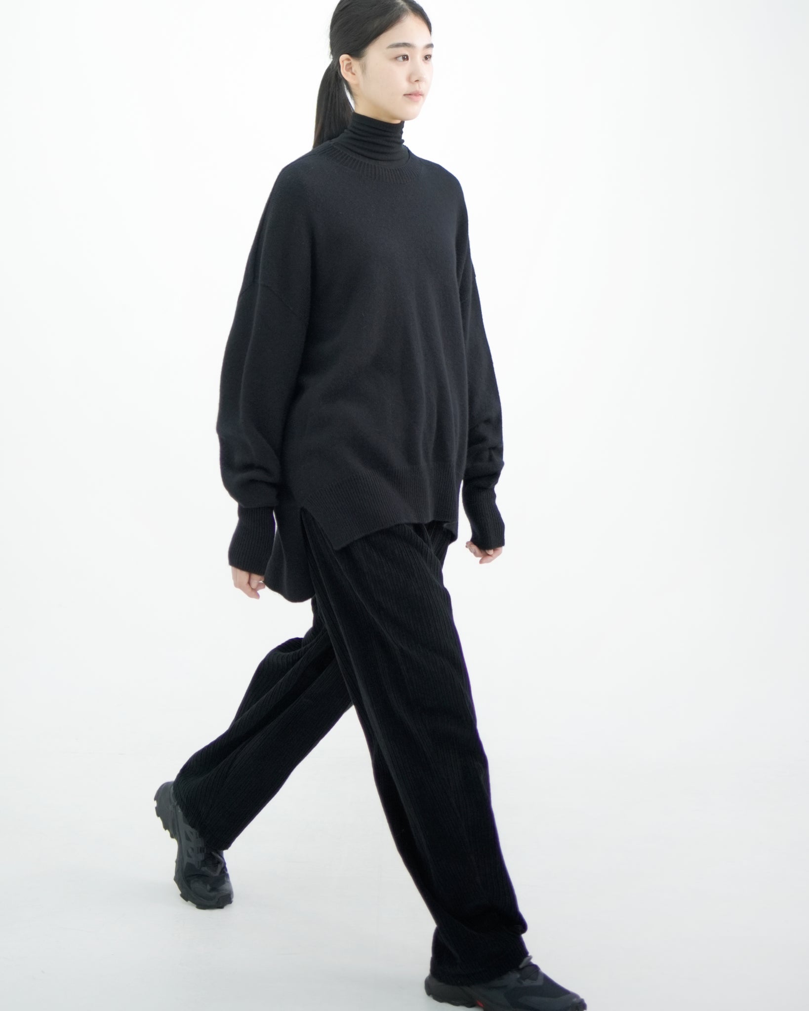 LOOSE FIT RIB KNIT