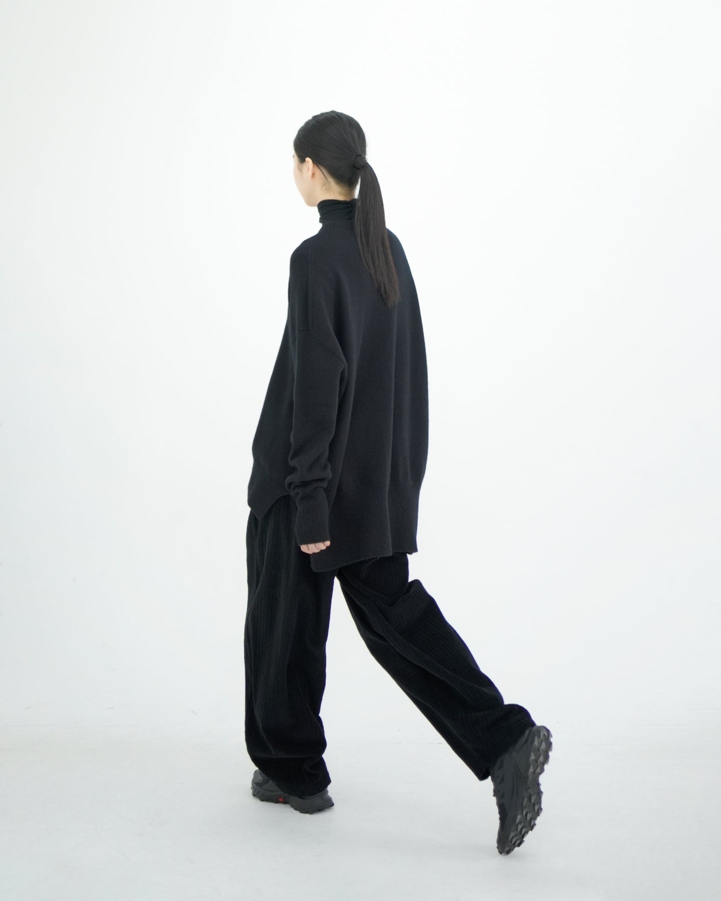 LOOSE FIT RIB KNIT