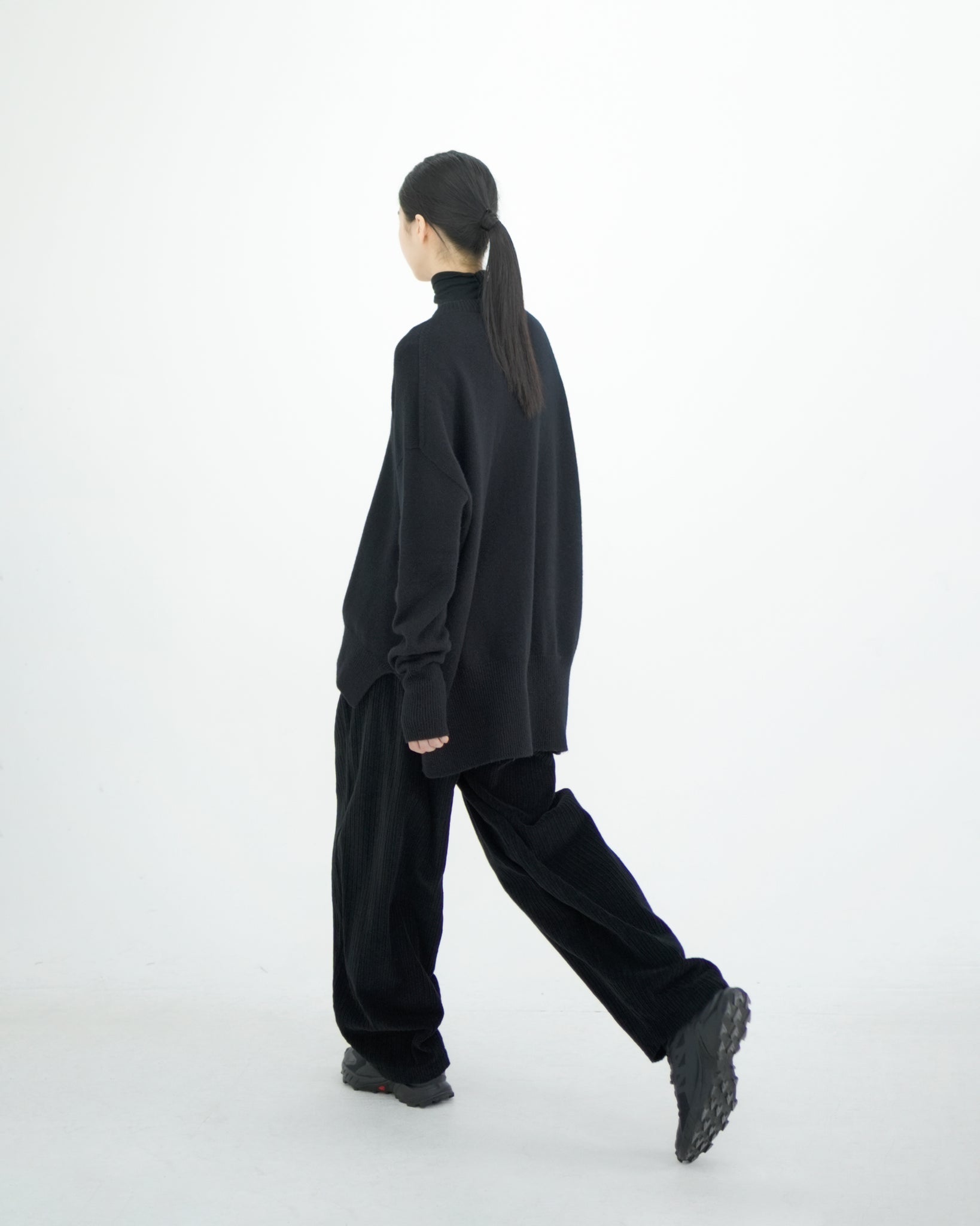 LOOSE FIT RIB KNIT
