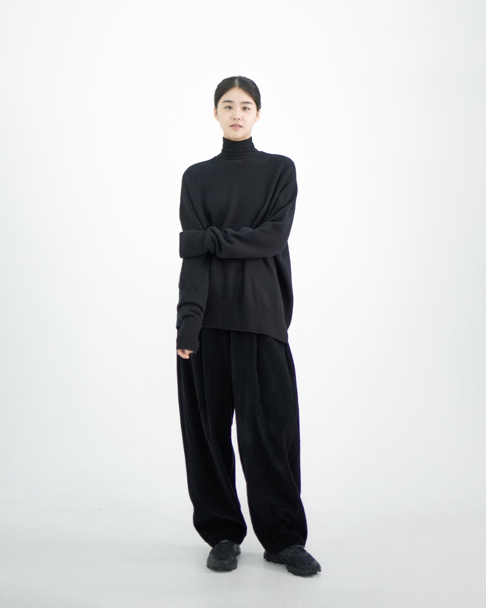LOOSE FIT RIB KNIT