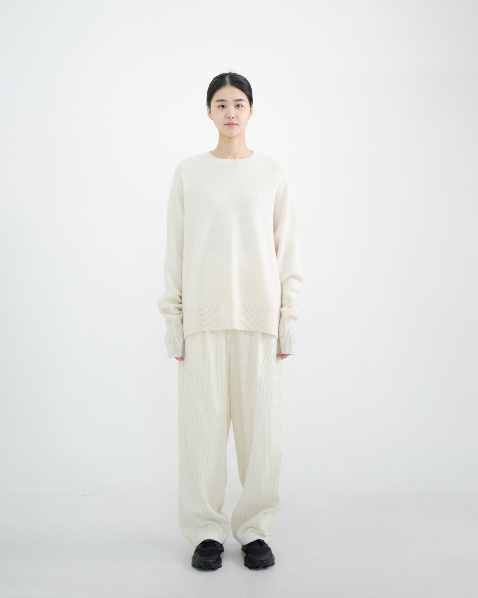 LOOSE FIT RIB KNIT