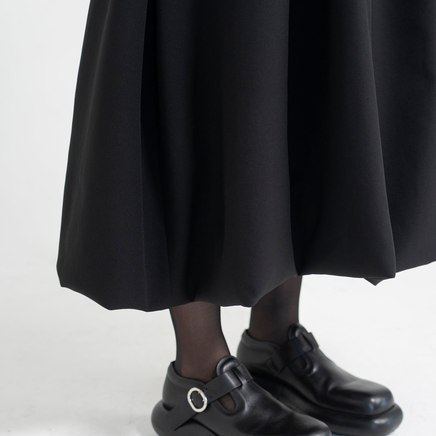 PINTUCK MOSS DRESS