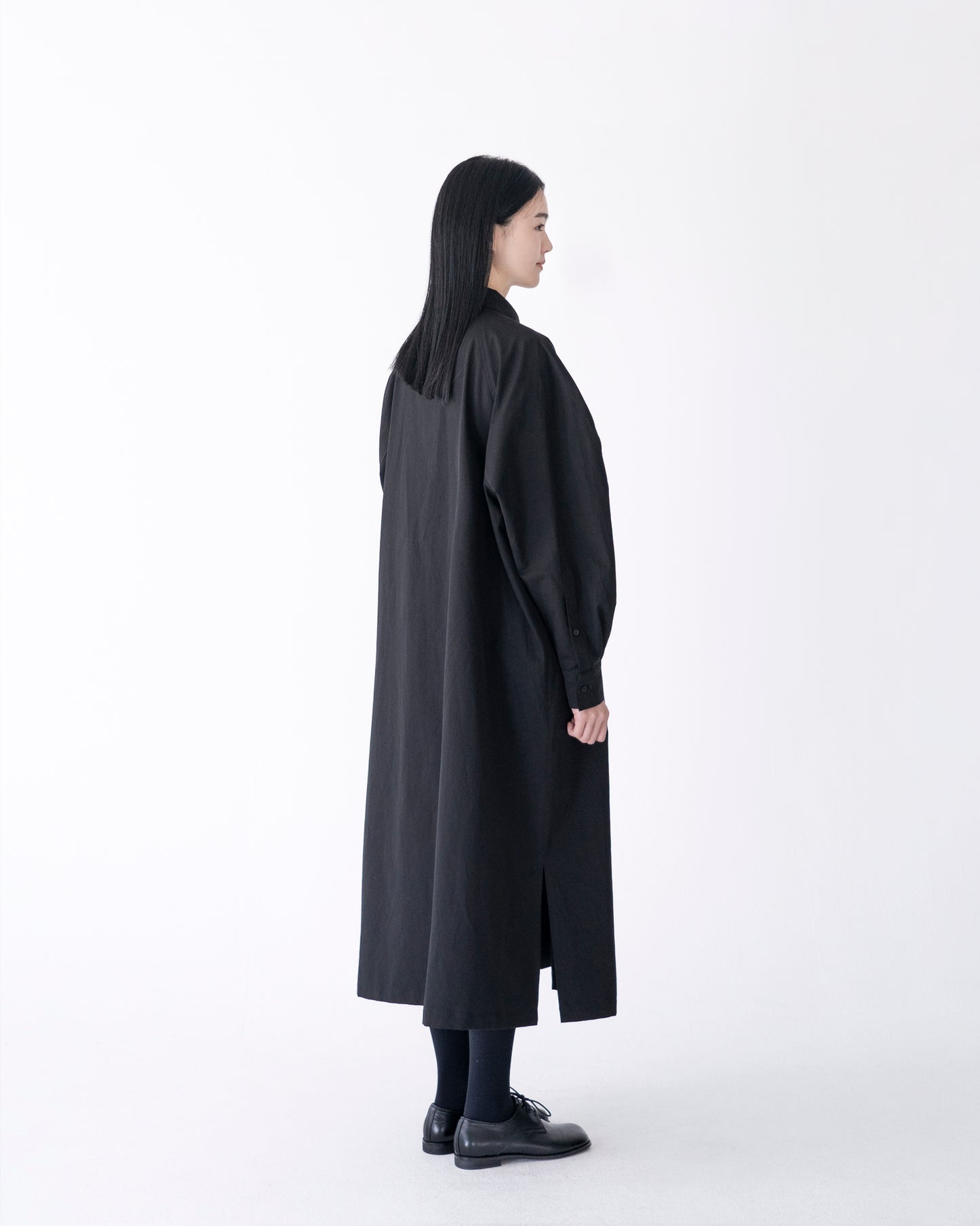 PINTUCK SHIRT DRESS